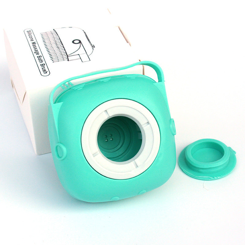 Silicone Massage & Shampoo Glove — Pet Bath Brush & Spa Mitt