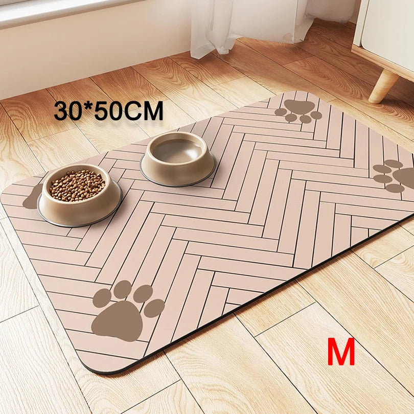 Pet Placemat for Food and Water Bowl