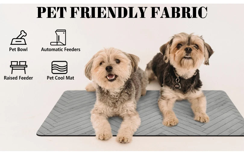 Pet Placemat for Food and Water Bowl