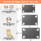 Pet Placemat for Food and Water Bowl