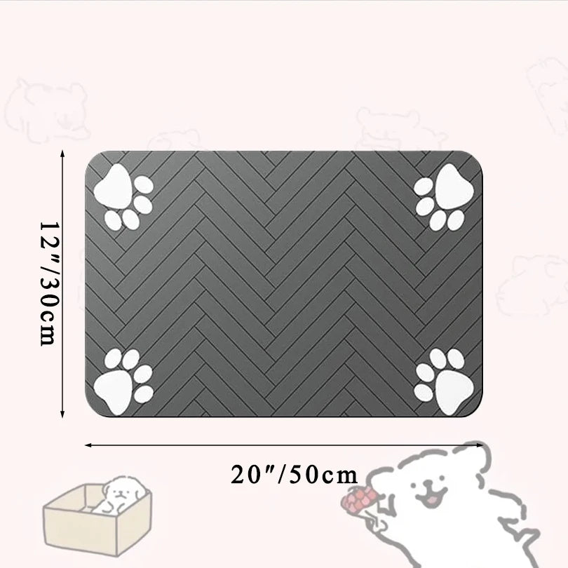 Pet Placemat for Food and Water Bowl