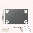 Pet Placemat for Food and Water Bowl